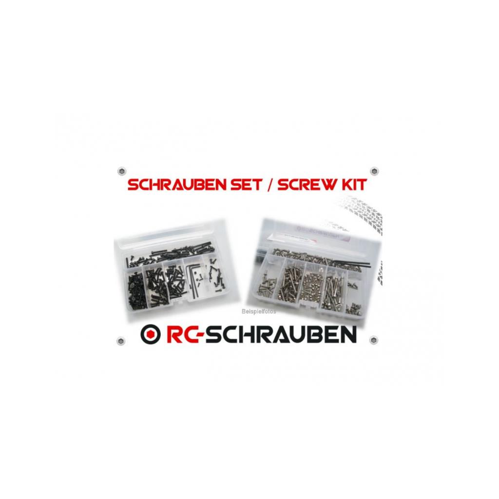 RC-Schrauben Schrauben-Set für den Traxxas 1-16 Summit VXL -Edelstahl- RCS-TRX-180-A2